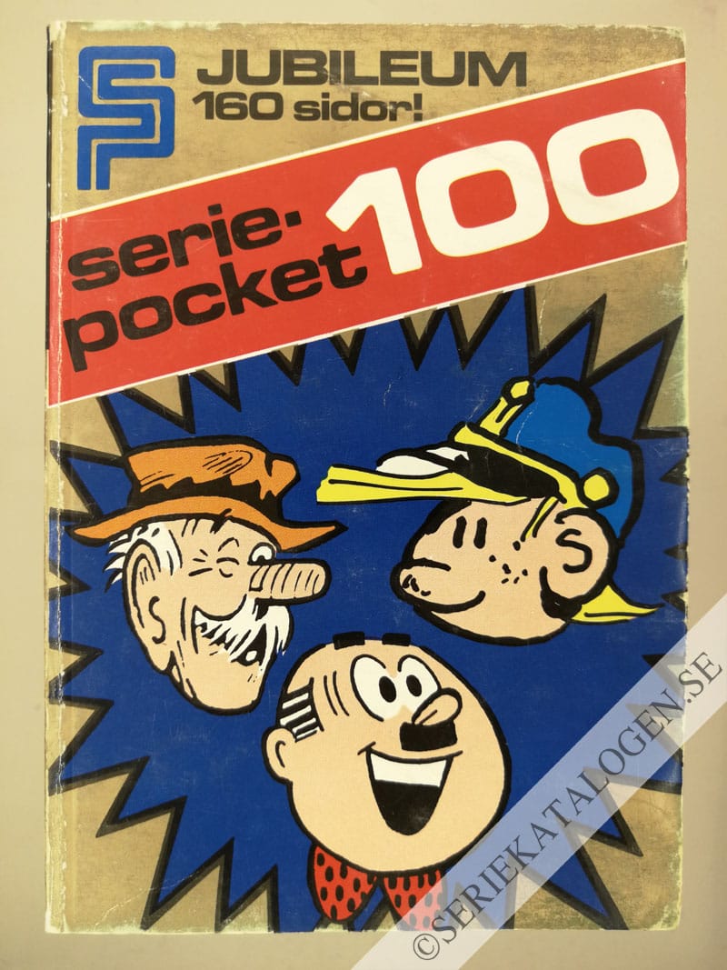 Framsida på Seriepocket #100 - Jubileum (1980)