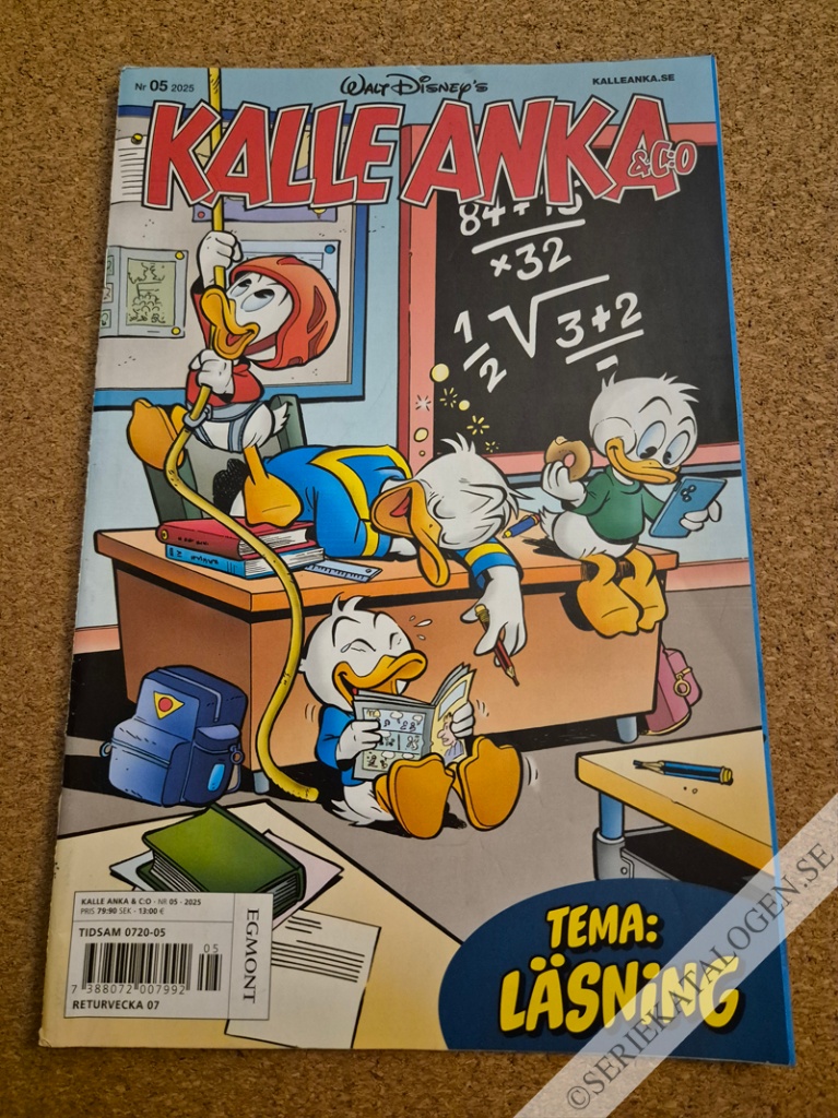 Framsida på Kalle Anka & C:o #5 (2025)