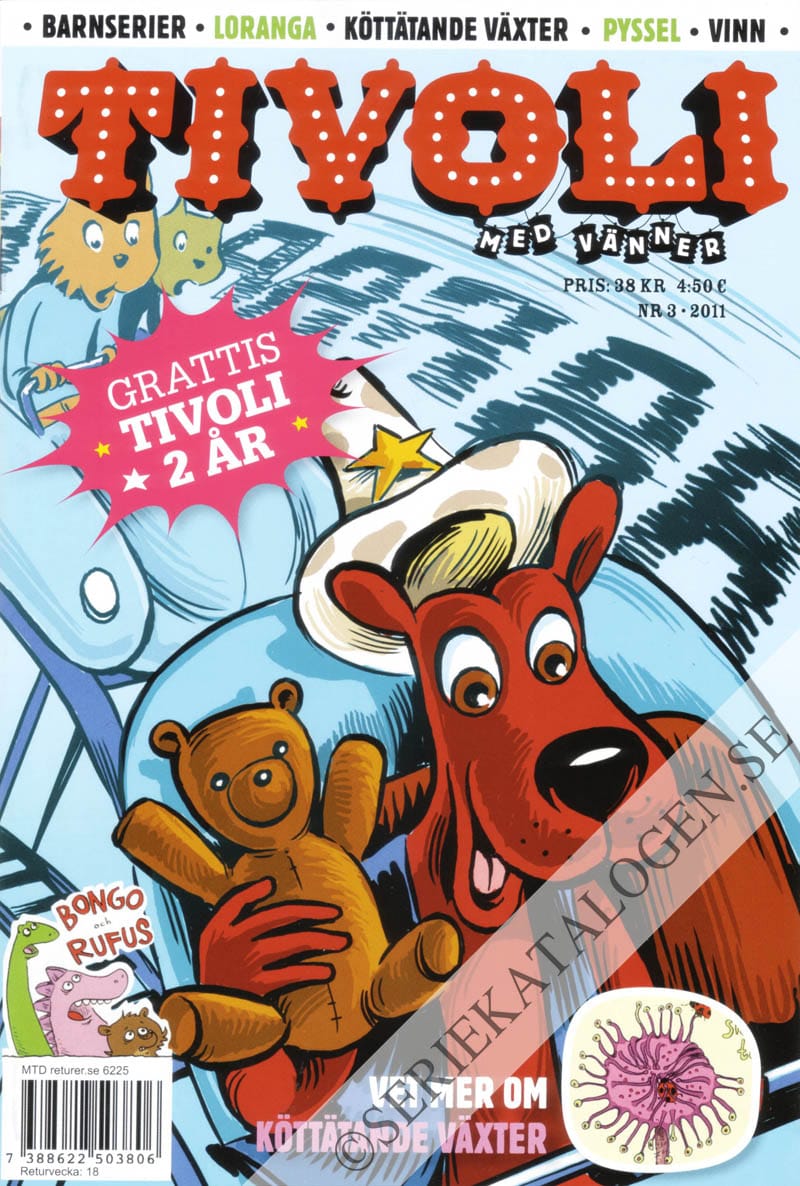 Framsida på Tivoli med vänner #3 (2011)