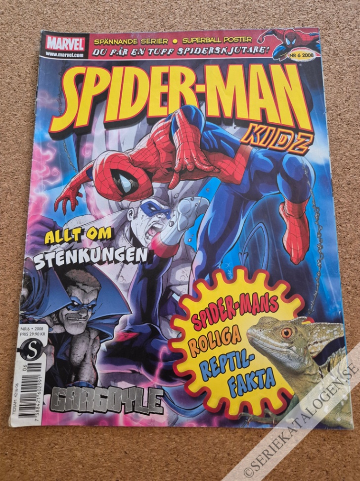 Framsida på Spider-Man Kidz #6 (2008)