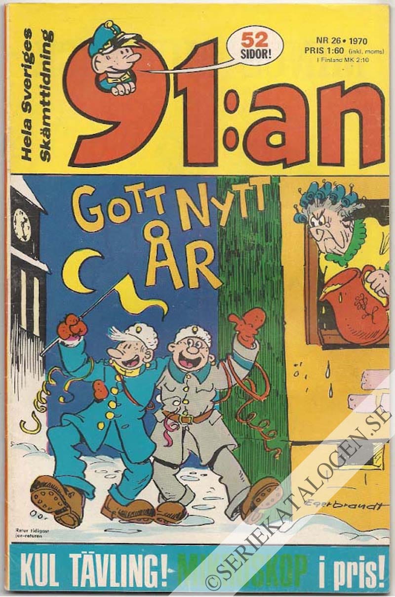 Framsida på 91:an #26 (1970)