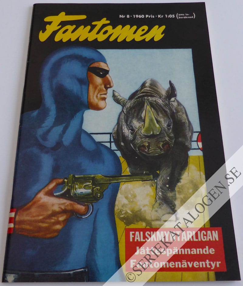 Framsida på Fantomen #8 (1960)