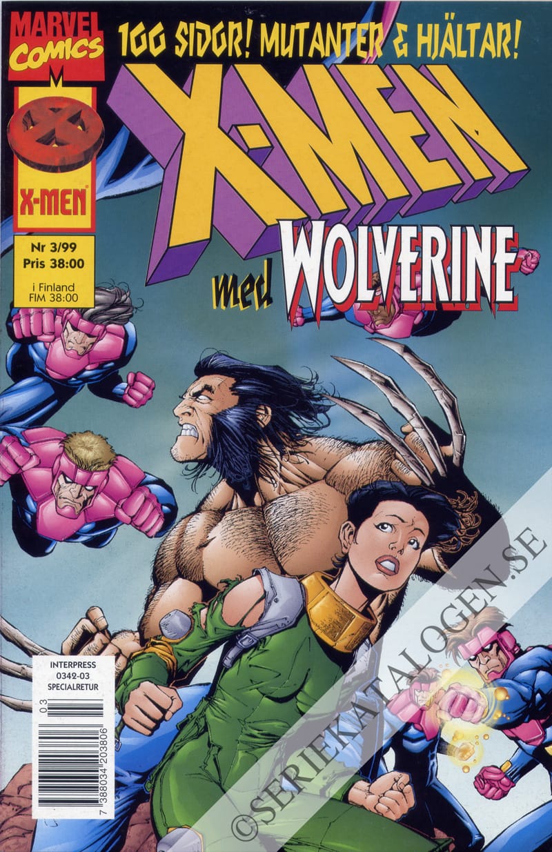 Framsida på X-Men #3 (1999)