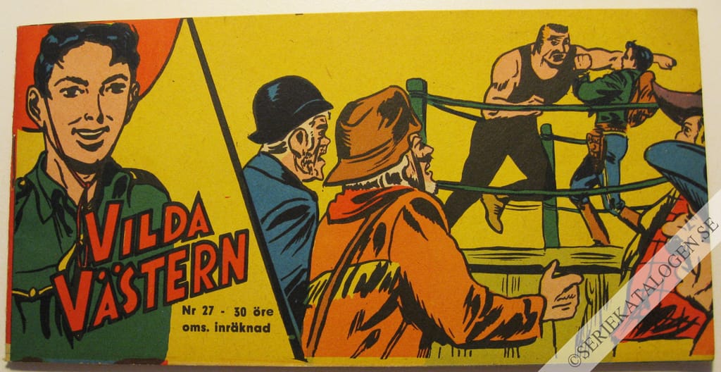 Framsida på Vilda Västern #27 (1960)
