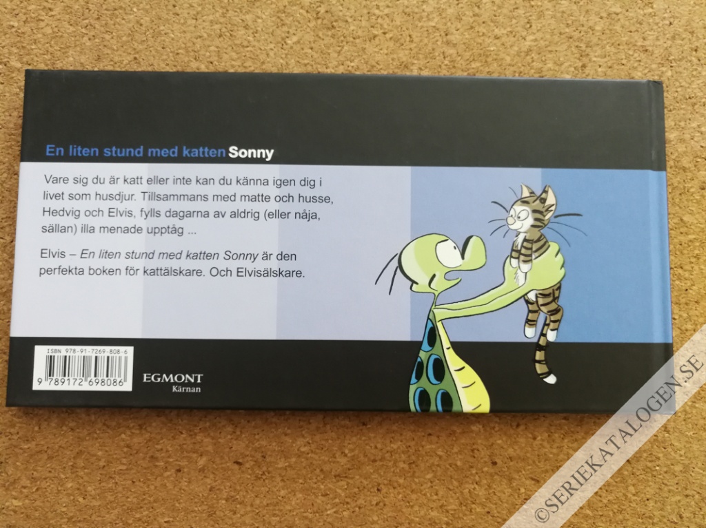 Baksida på En liten stund med katten Sonny (2007)