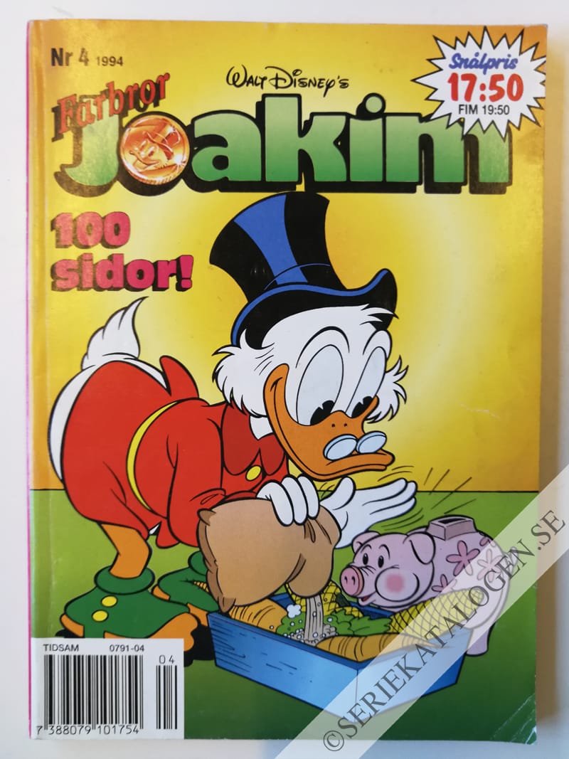 Framsida på Joakim #4 (1994)
