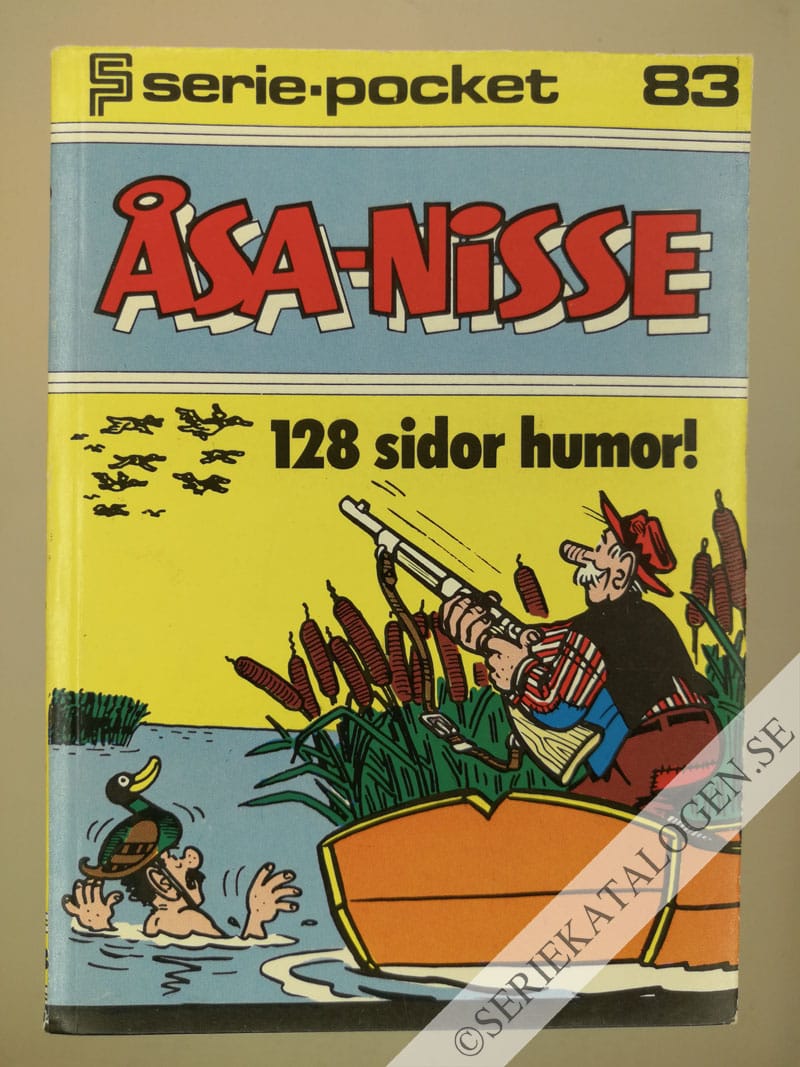 Framsida på Seriepocket #83 - Åsa-Nisse (1979)
