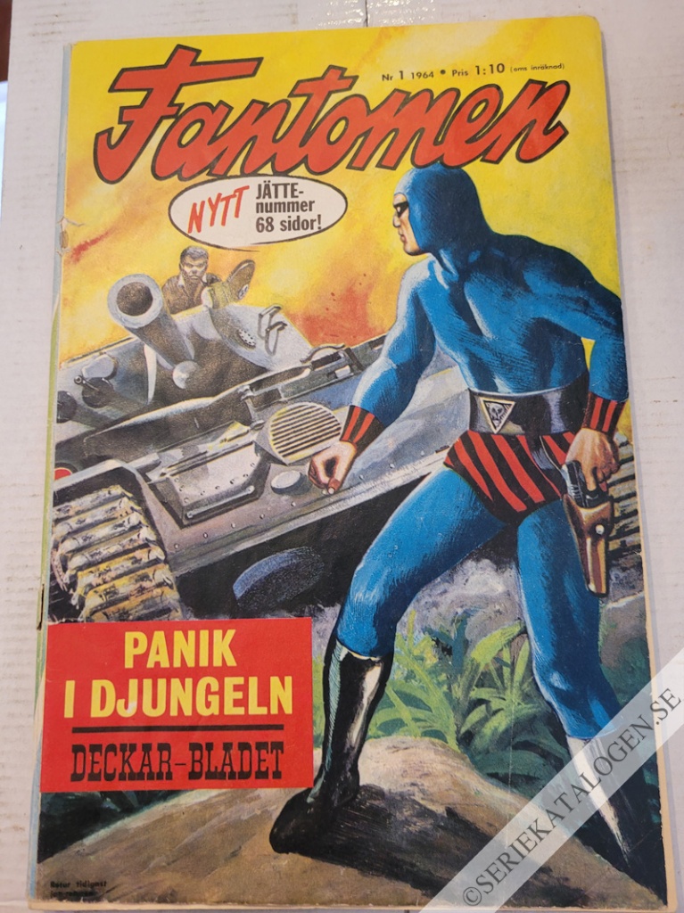 Framsida på Fantomen #1 (1964)