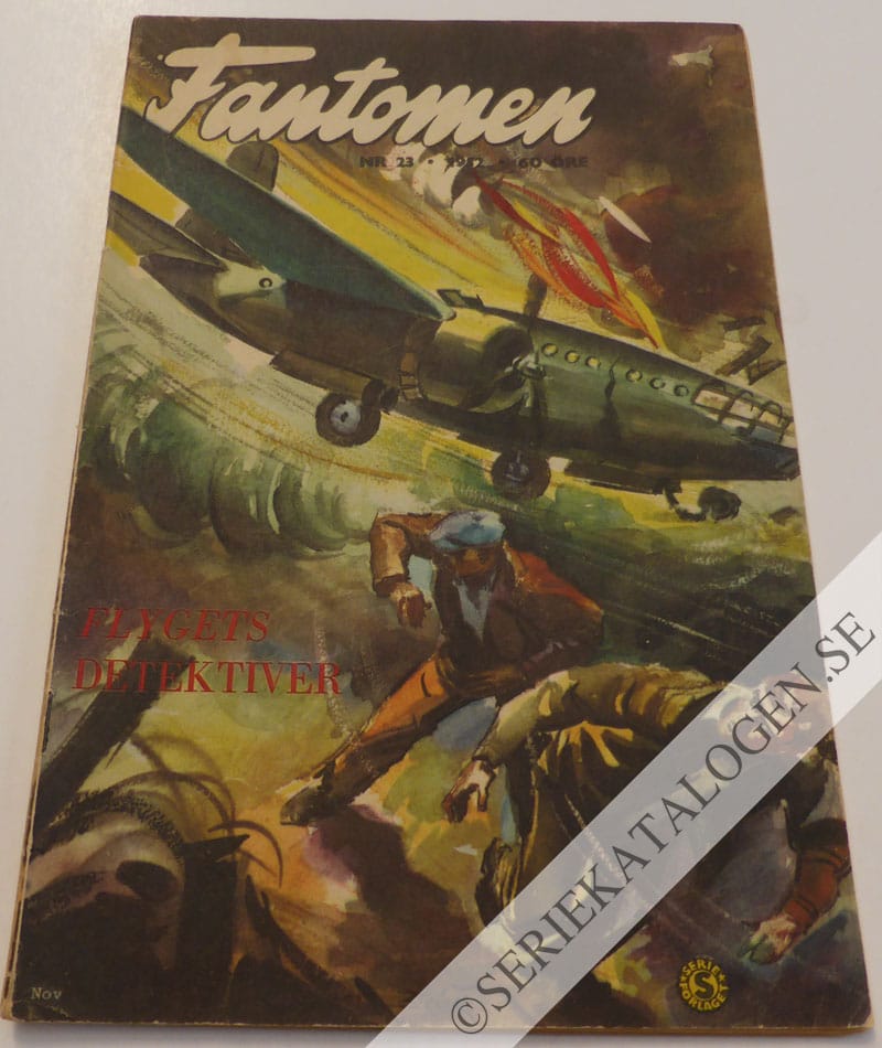 Framsida på Fantomen #23 (1952)