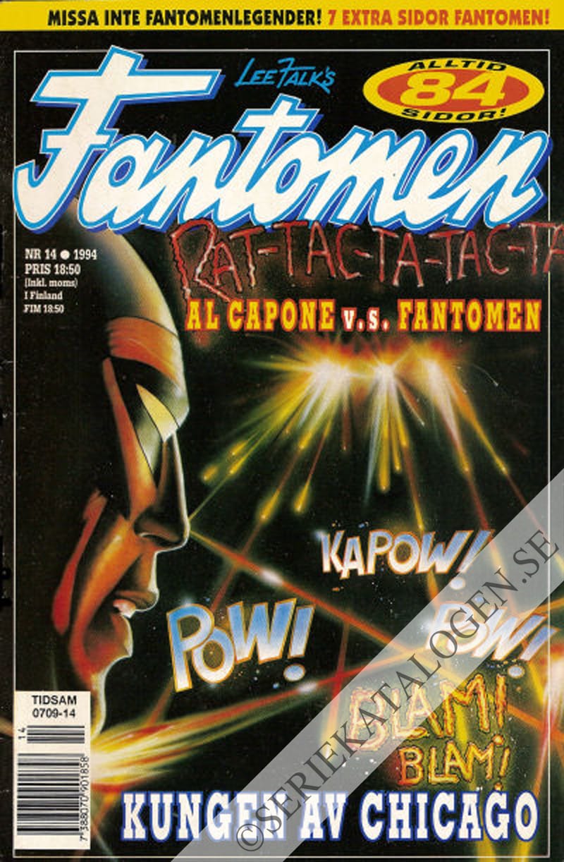 Framsida på Fantomen #14 (1994)
