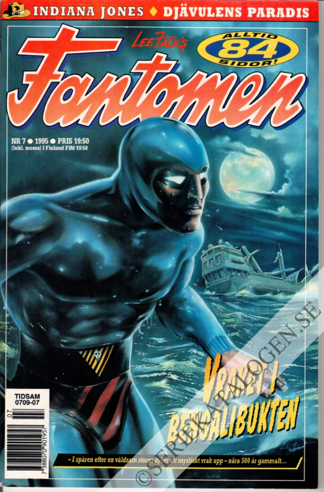 Framsida på Fantomen #7 (1995)