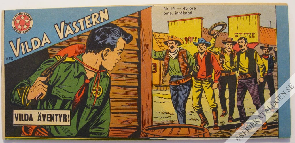 Framsida på Vilda Västern #13 (1967)