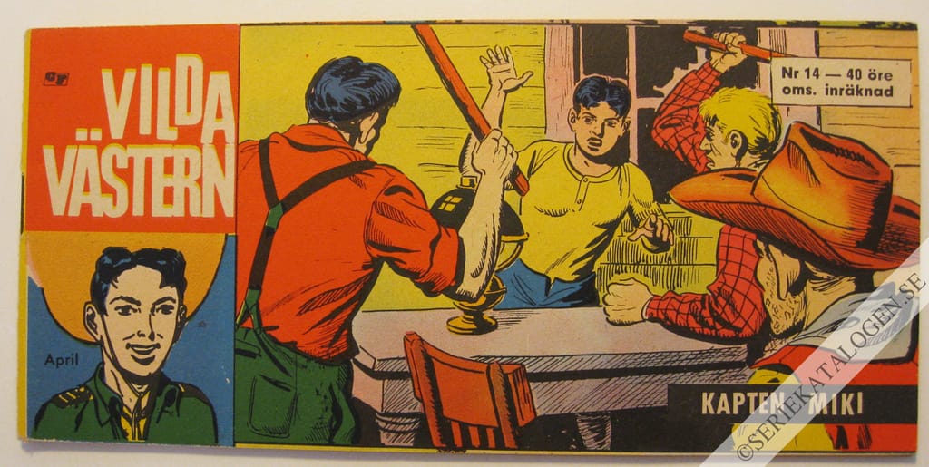 Framsida på Vilda Västern #14 (1965)