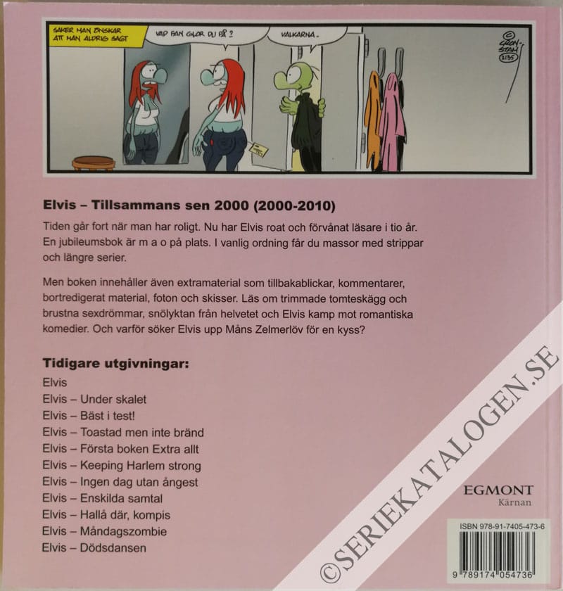 Baksida på Tillsammans sen 2000 - 2000-2010 (2010)