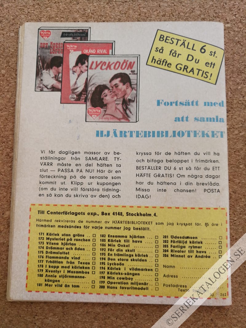 Baksida på Kärlek ovan molnen (1963)
