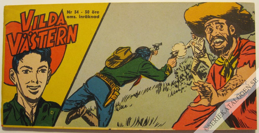 Framsida på Vilda Västern #34 (1961)