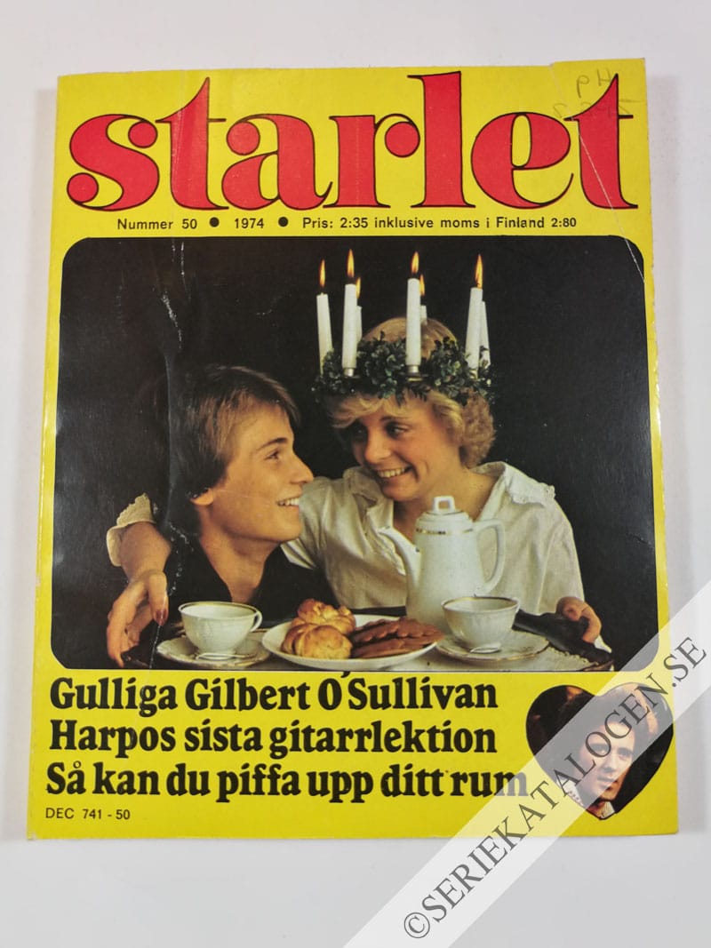 Framsida på Starlet #50 (1974)