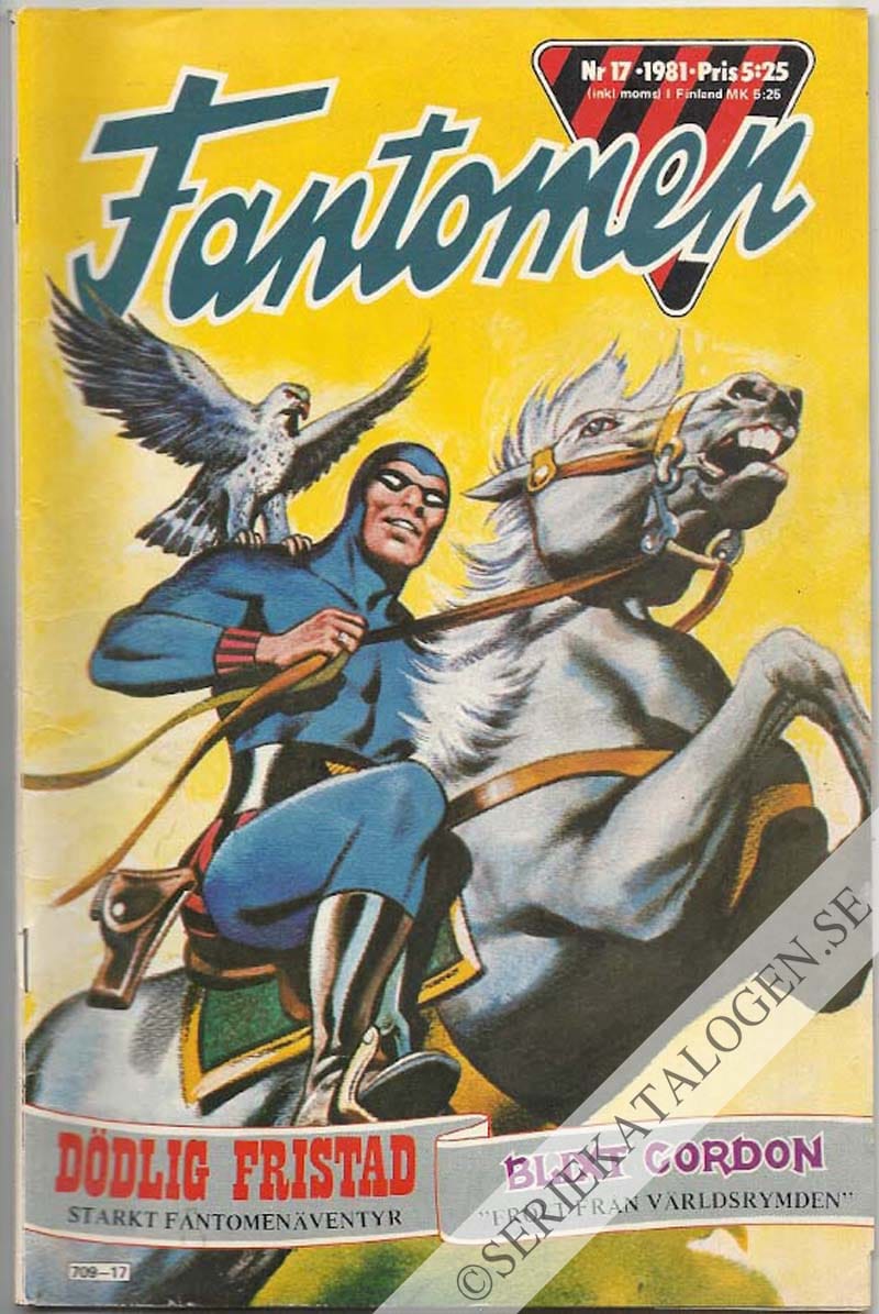 Framsida på Fantomen #17 (1981)