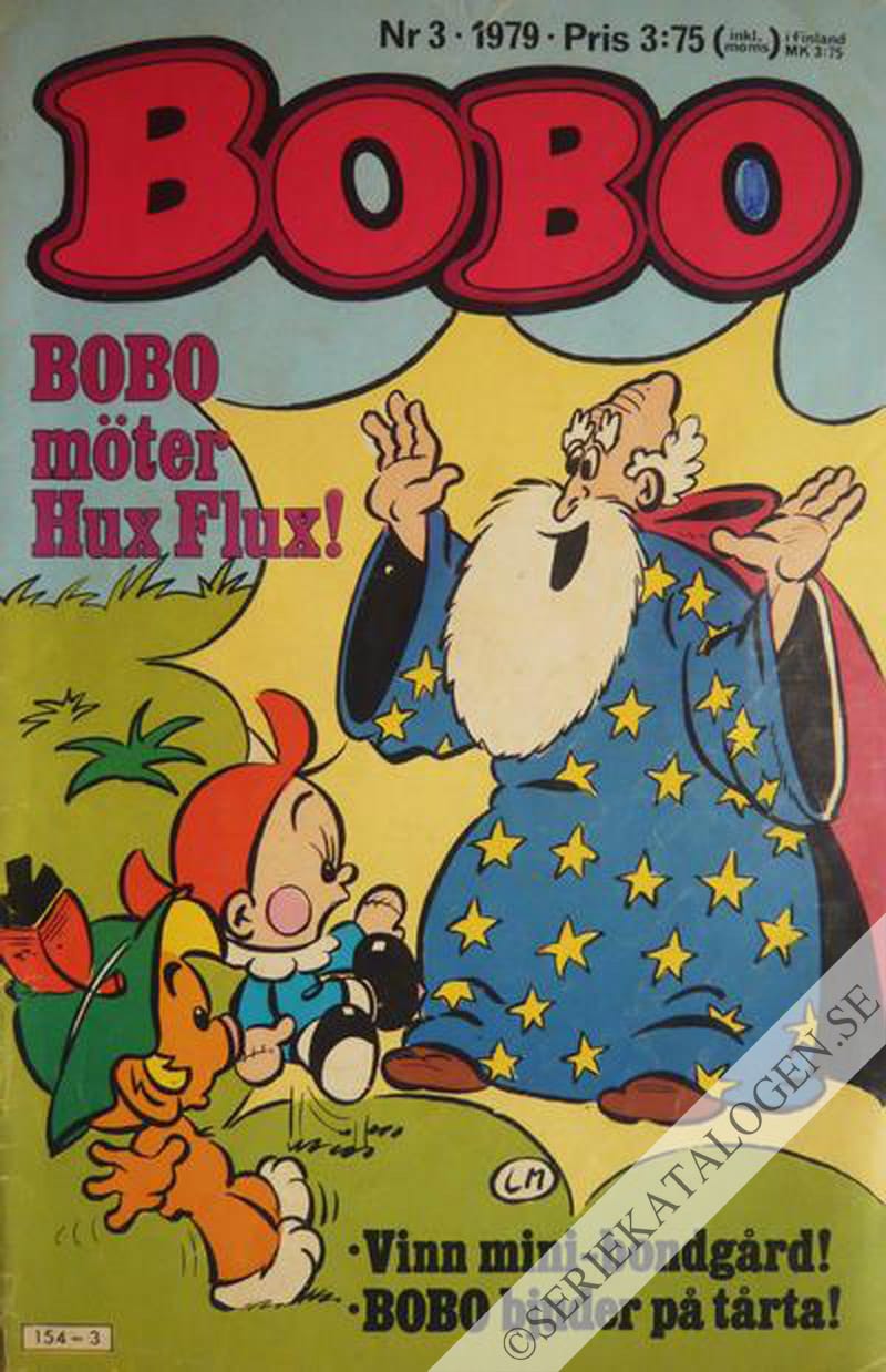 Framsida på Bobo #3 (1979)