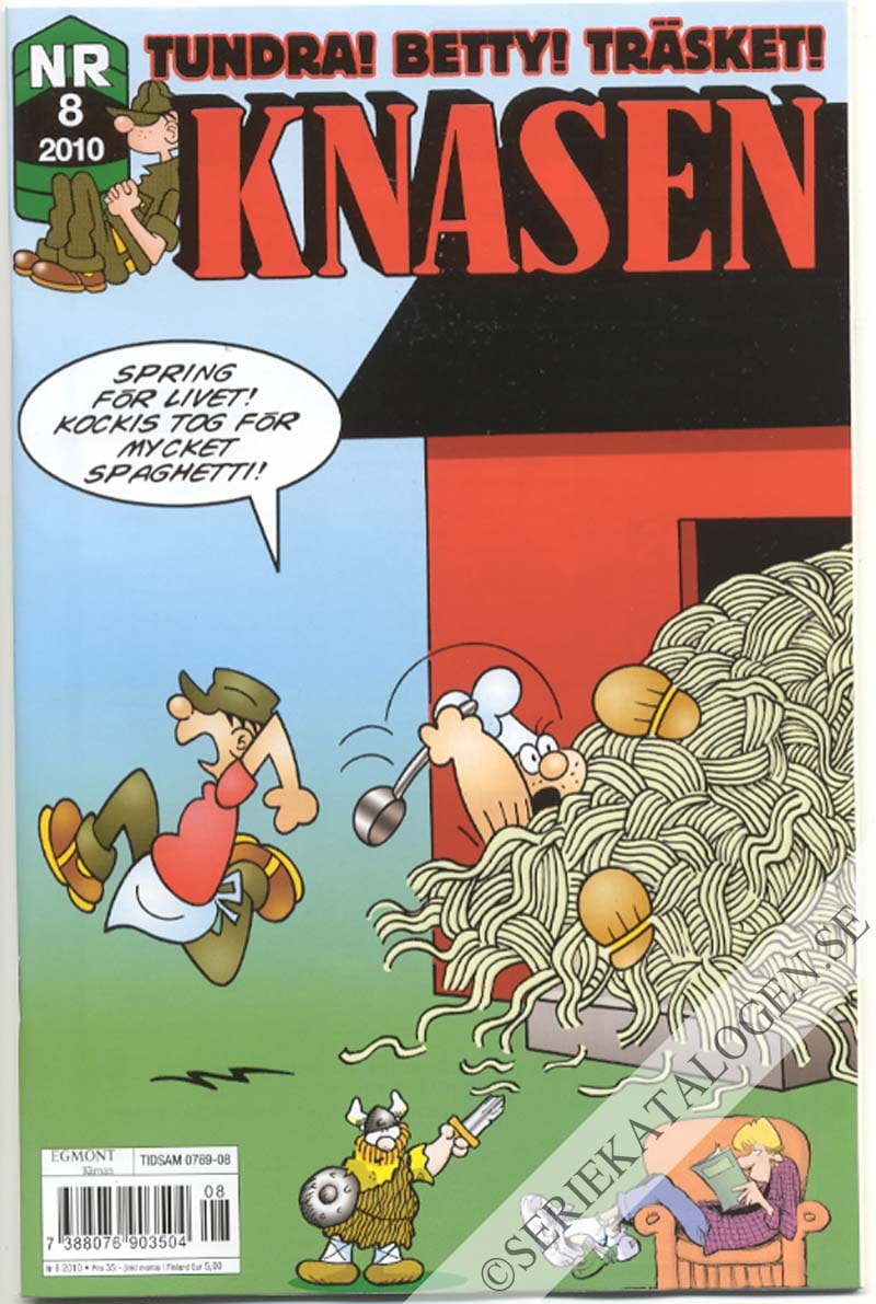 Framsida på Knasen #8 (2010)