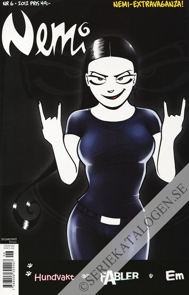 Framsida på Nemi #6 (2012)