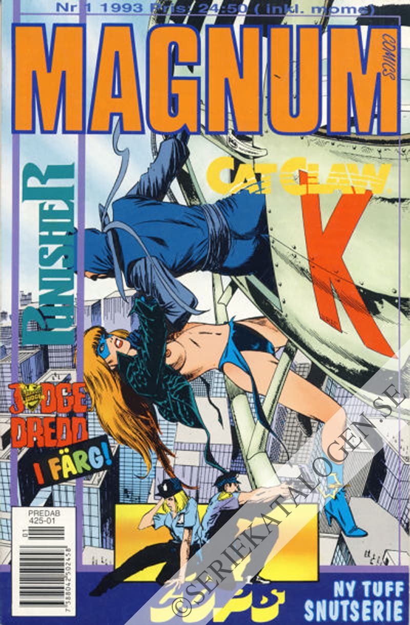 Framsida på Magnum comics #1 (1993)