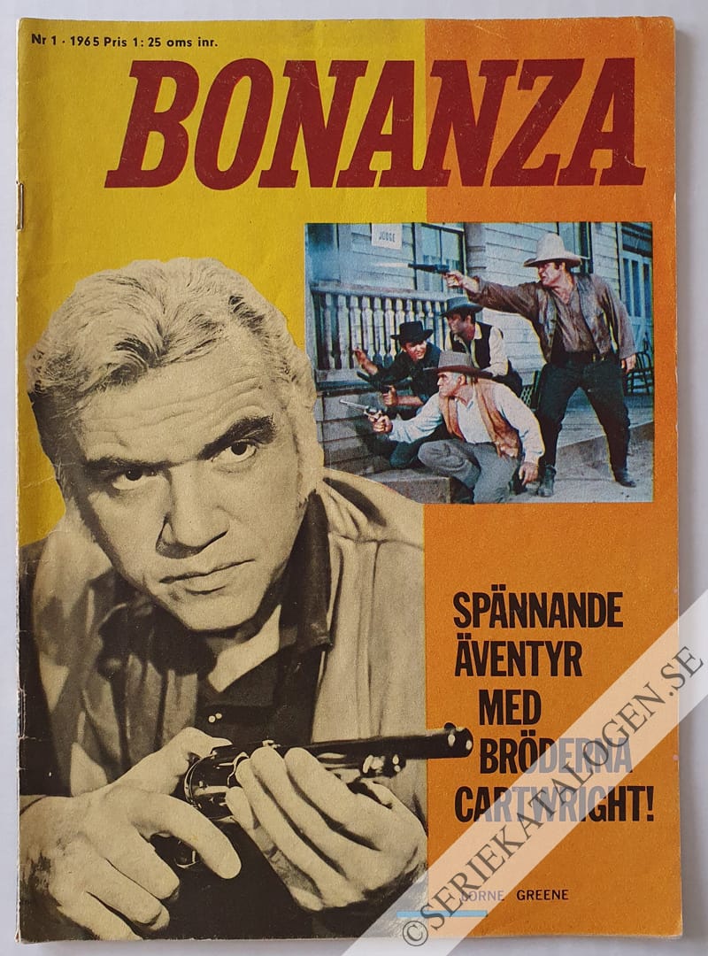 Framsida på Bonanza #1 (1965)
