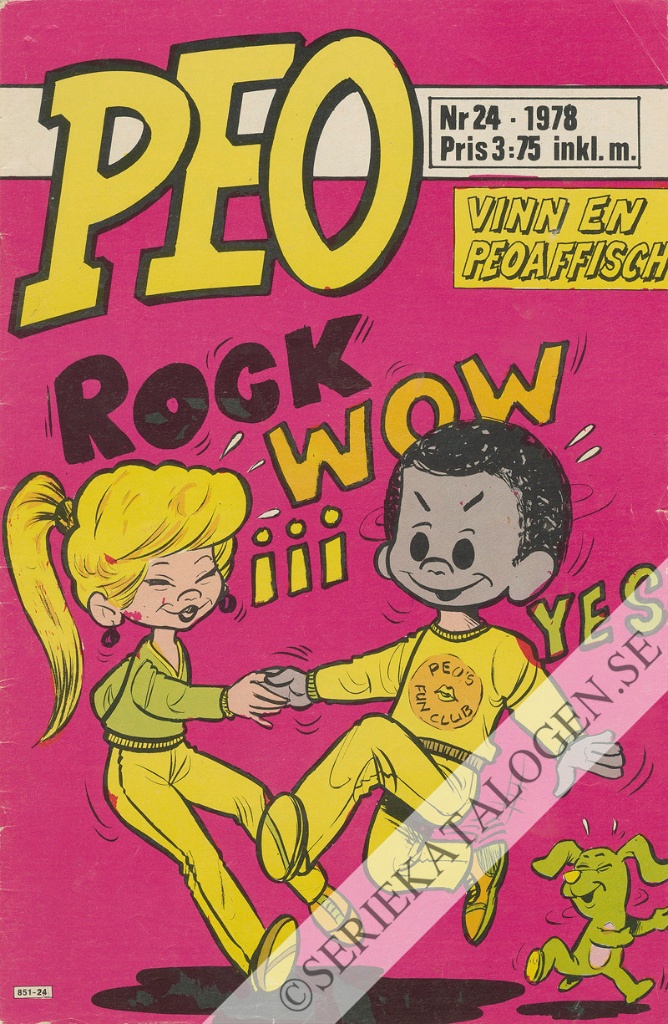 Framsida på Peo #24 (1978)