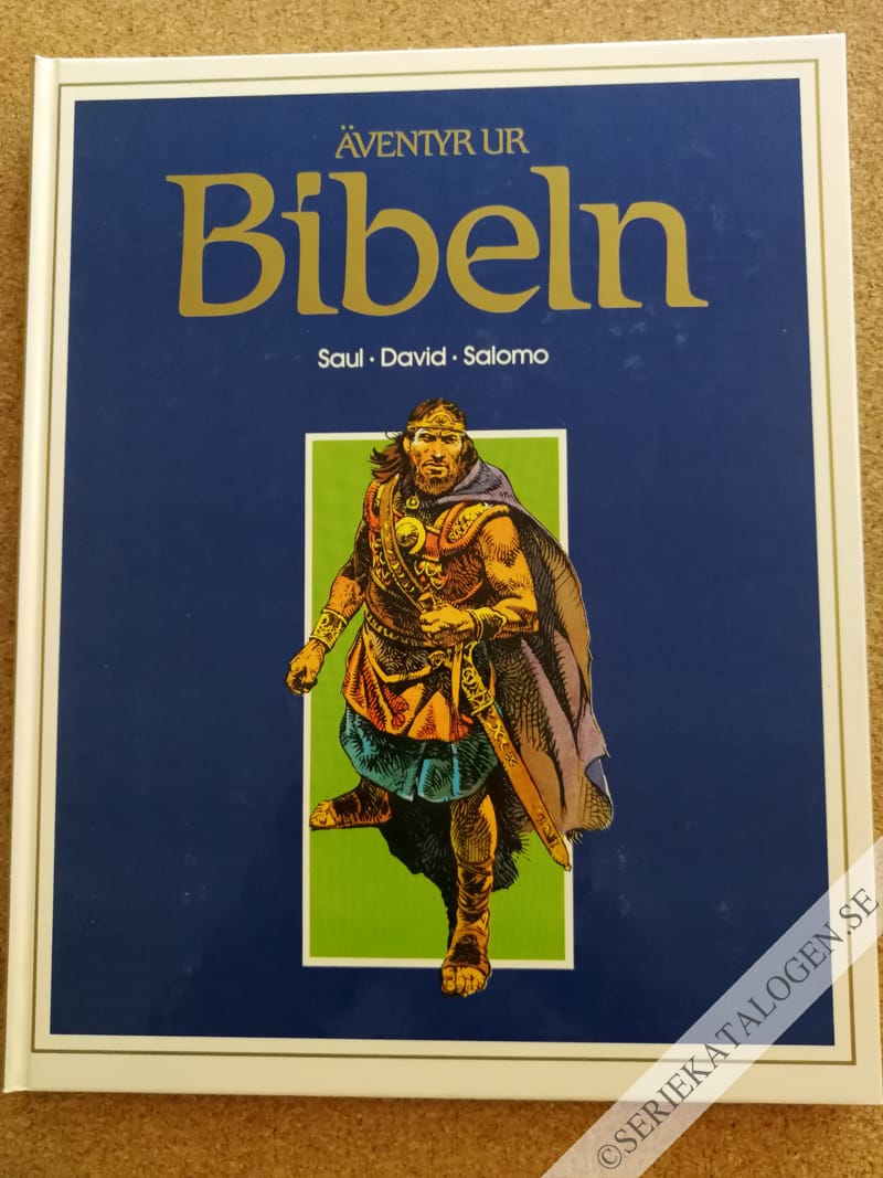 Framsida på Äventyr ur bibeln Saul/David/Salomo (1985)