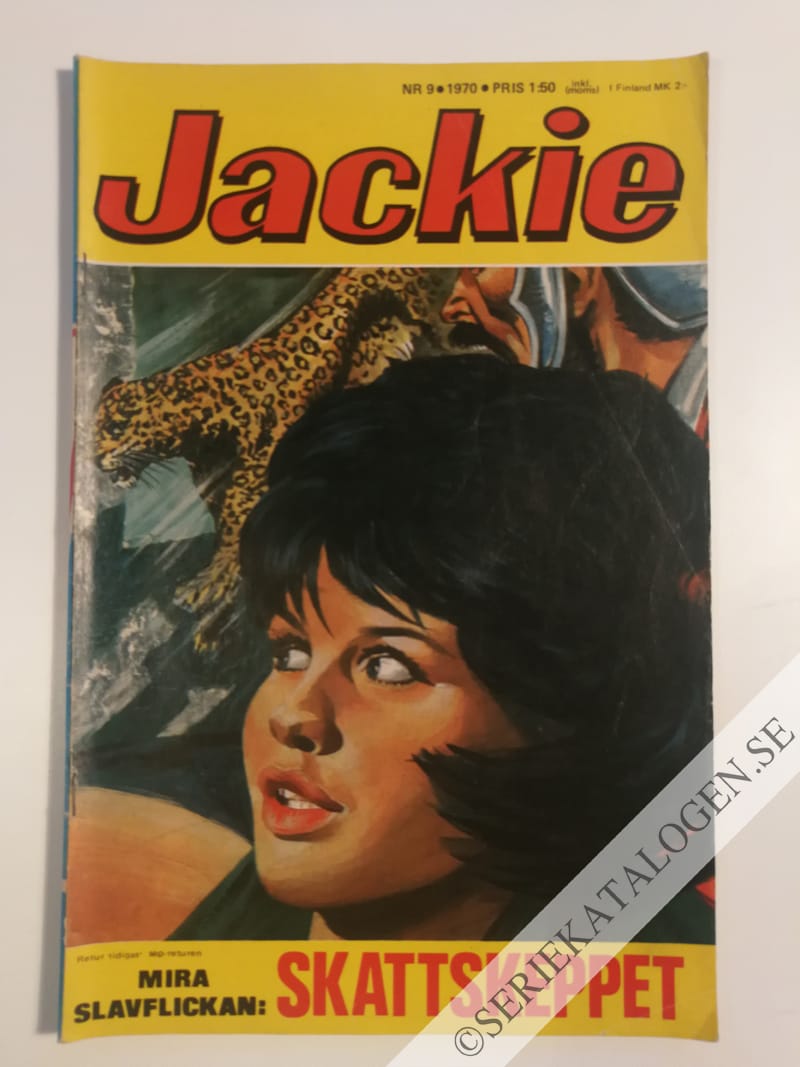 Framsida på Jackie #9 (1970)