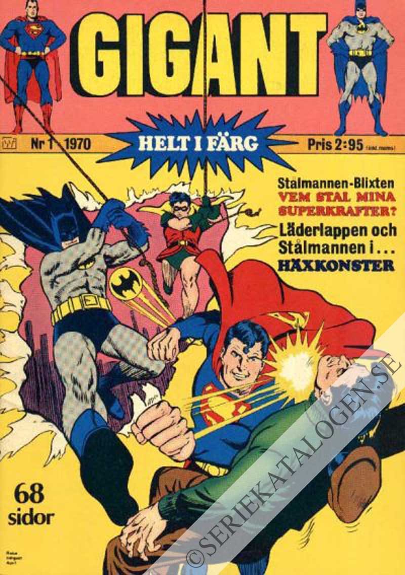 Framsida på Gigant #1 (1970)