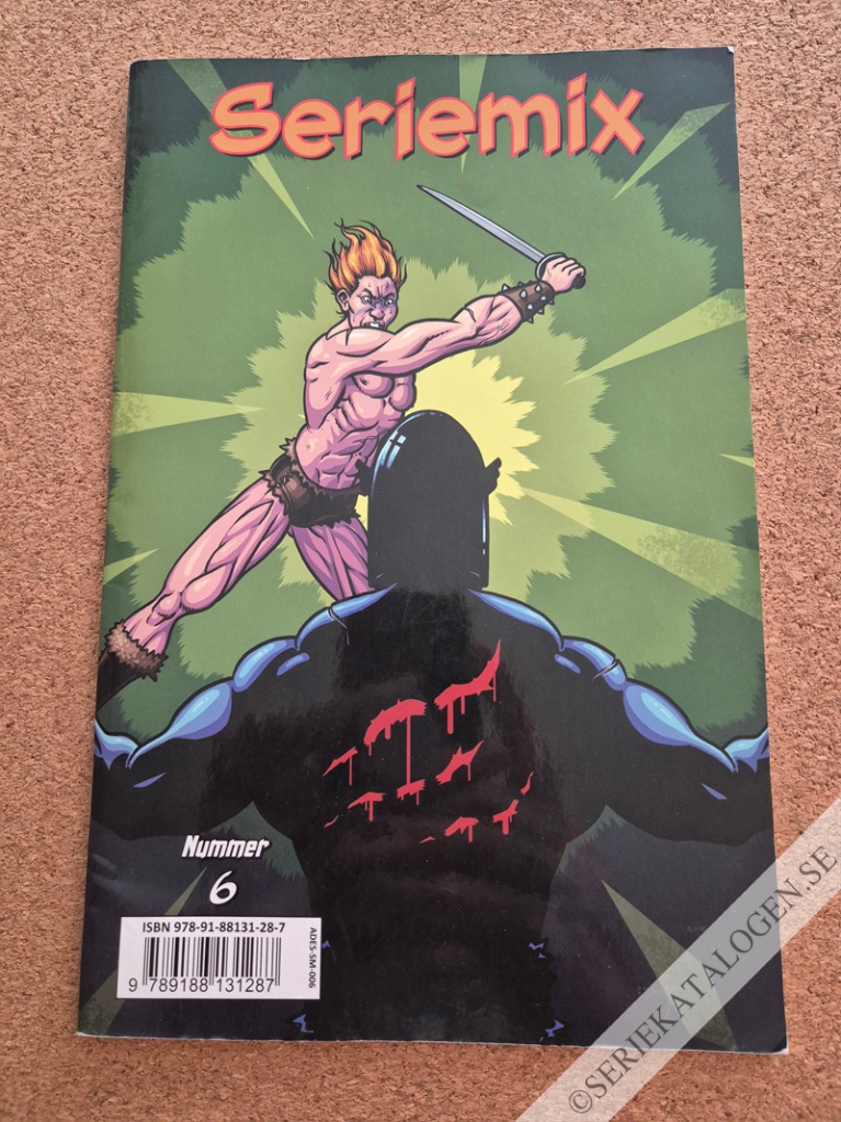 Framsida på Seriemix #6 (2018)