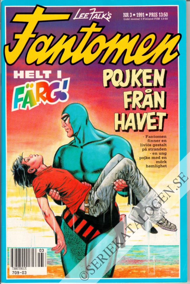 Framsida på Fantomen #3 (1991)