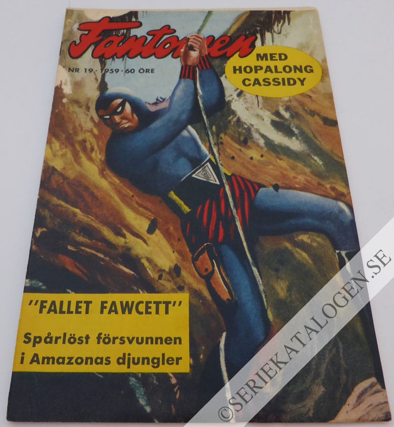Framsida på Fantomen #19 (1959)