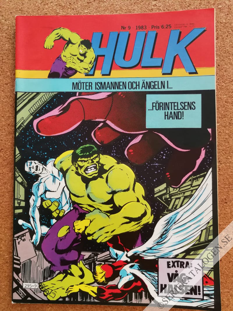 Framsida på Hulk #9 (1983)