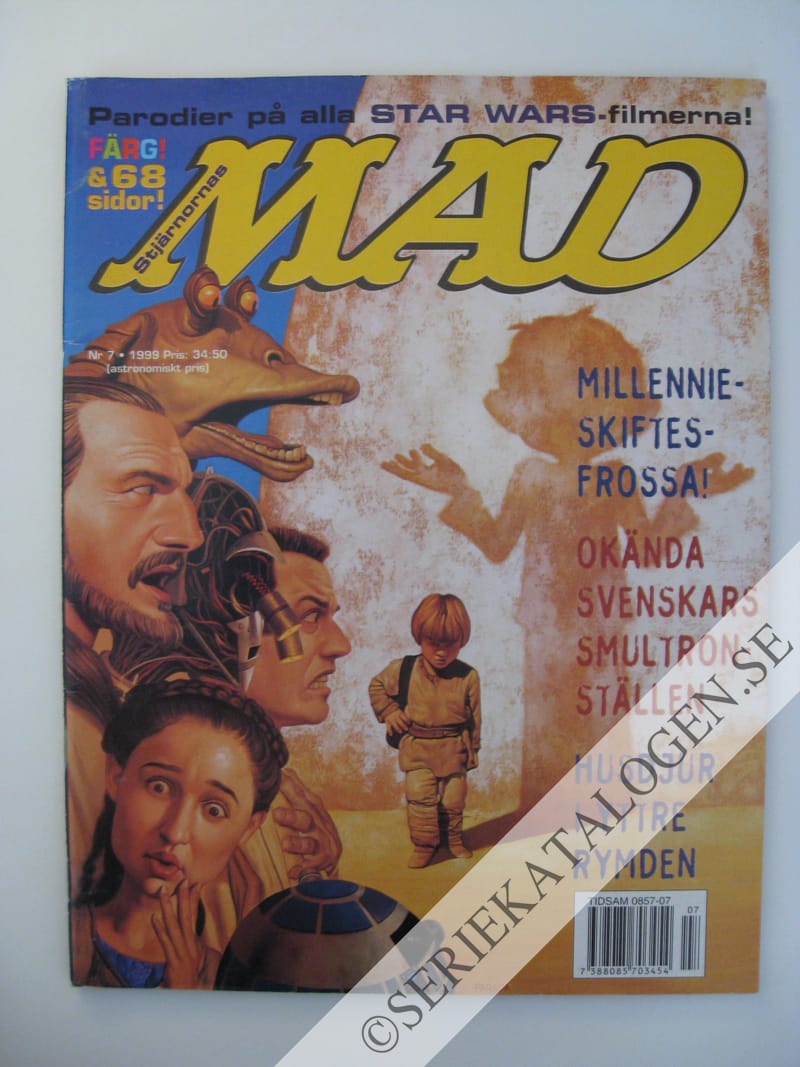 Framsida på Svenska MAD #7 (1999)