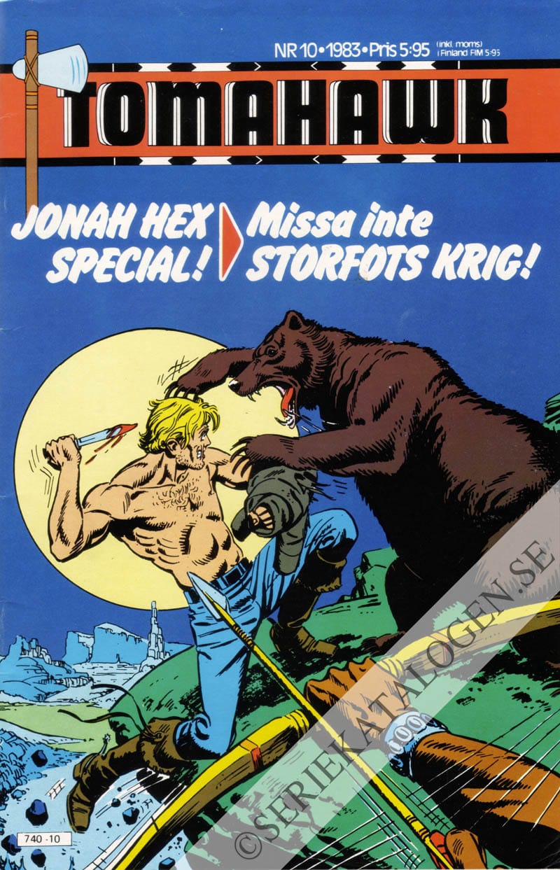Framsida på Tomahawk #10 (1983)