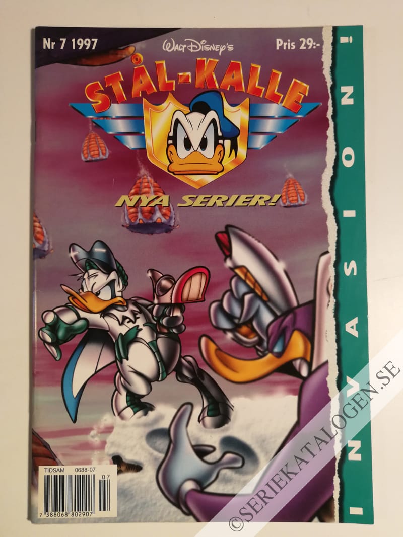 Framsida på Stål-Kalle Invasion! (1997)