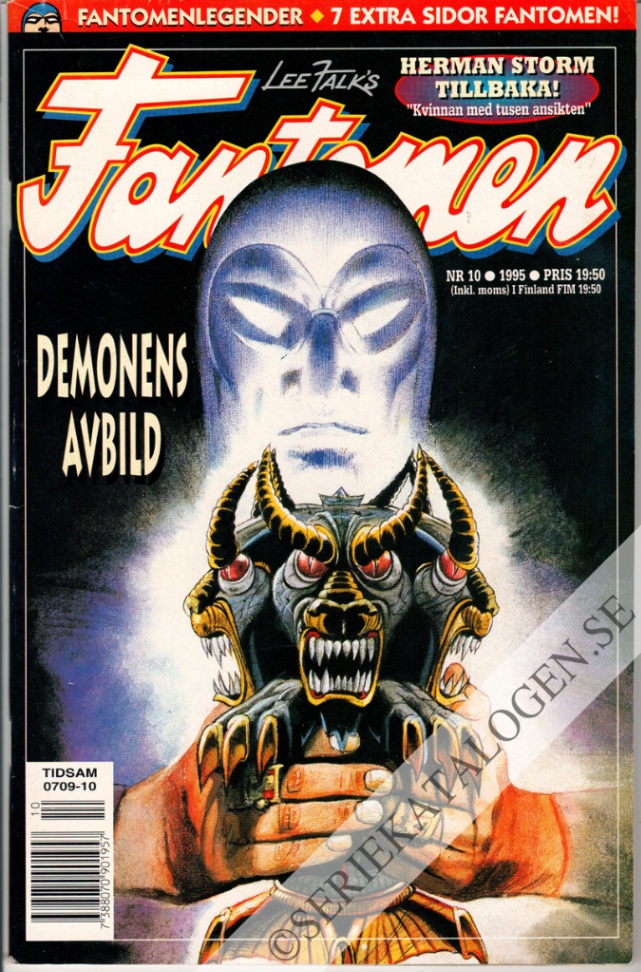 Framsida på Fantomen #10 (1995)