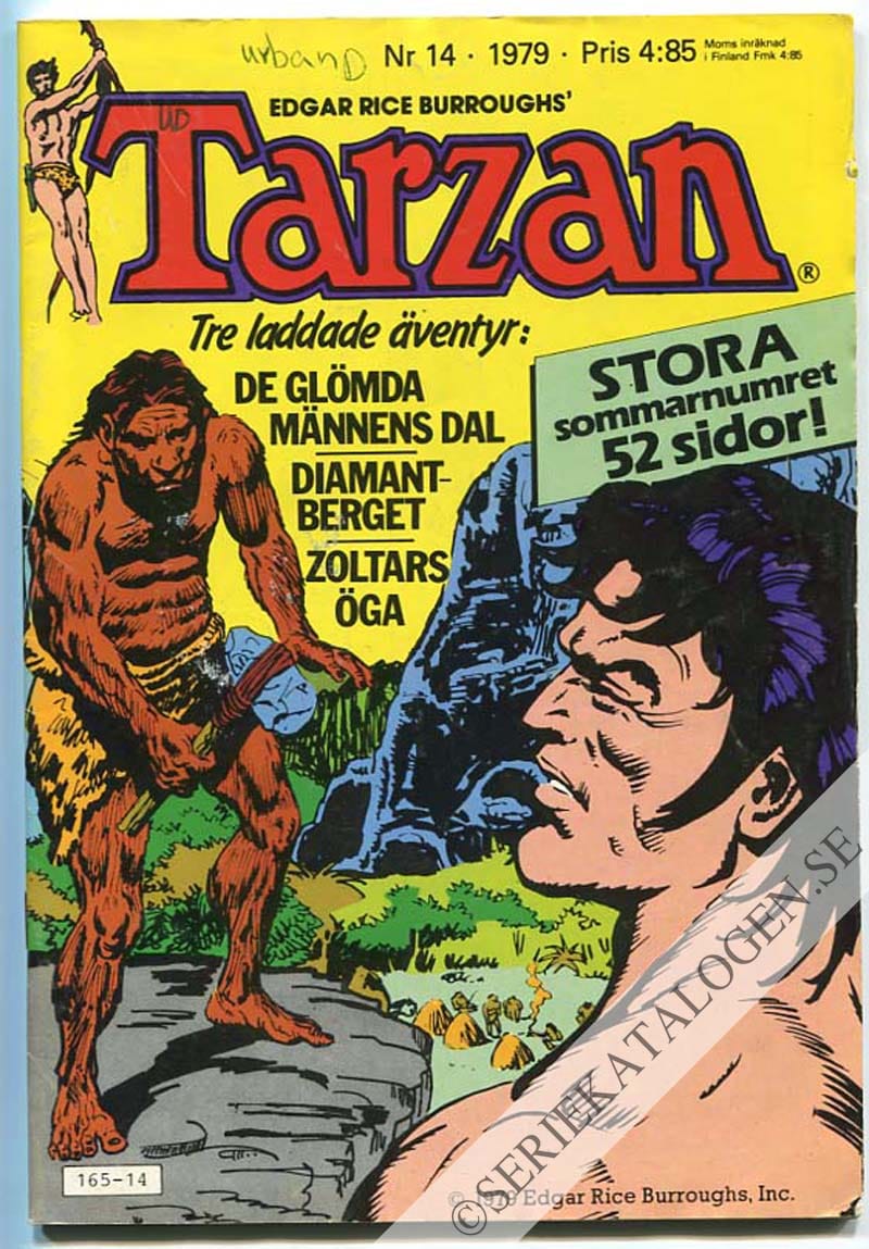 Framsida på Tarzan #14 (1979)