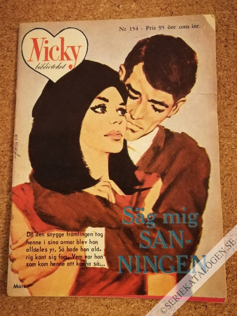 Framsida på Nicky-biblioteket Säg mig sanningen (1965)