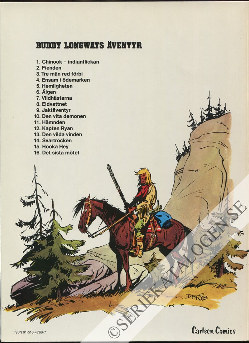 Baksida på Det sista mötet (1988)