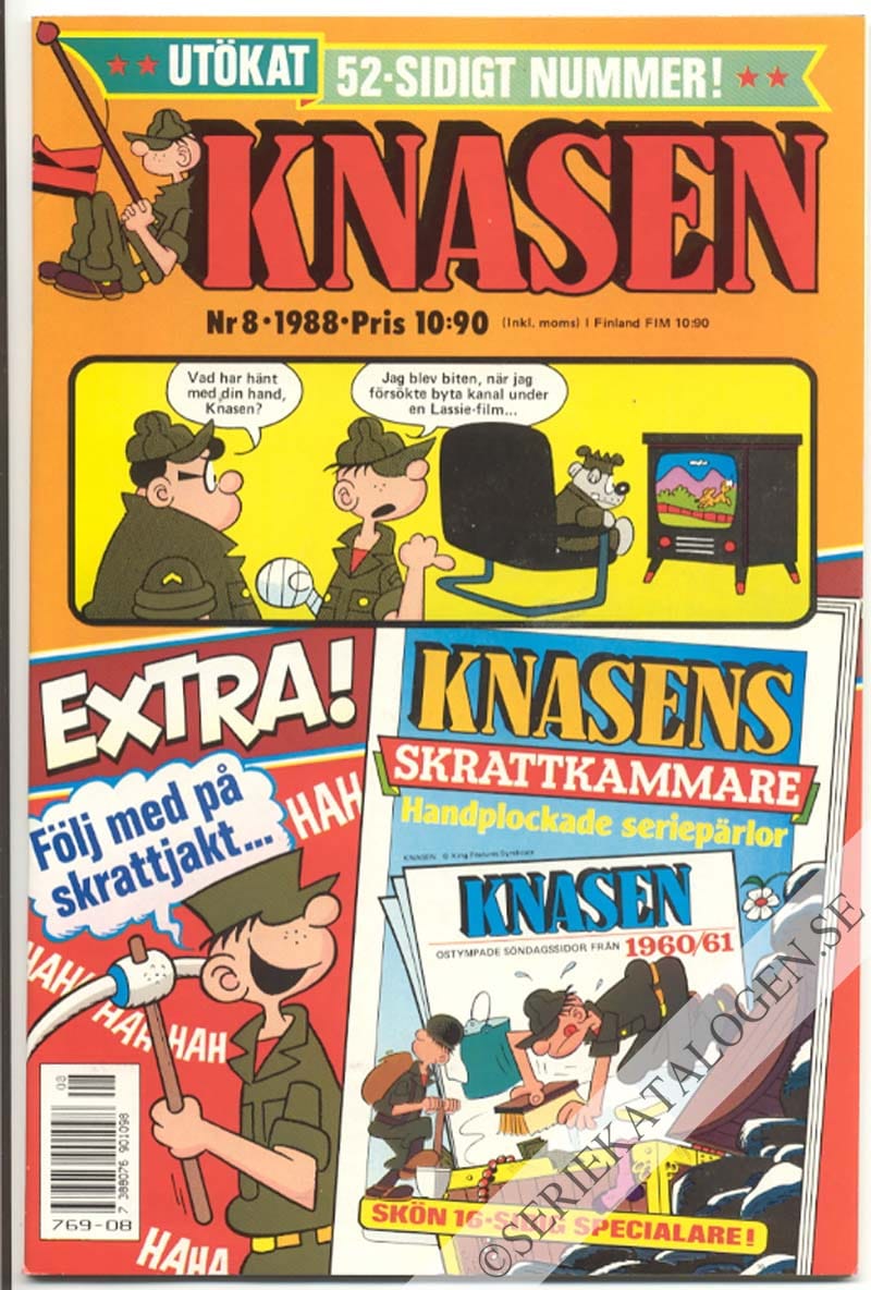 Framsida på Knasen #8 (1988)