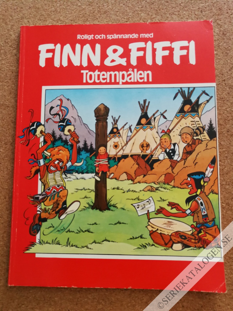 Framsida på Finn & Fiffi Totempålen (19??)