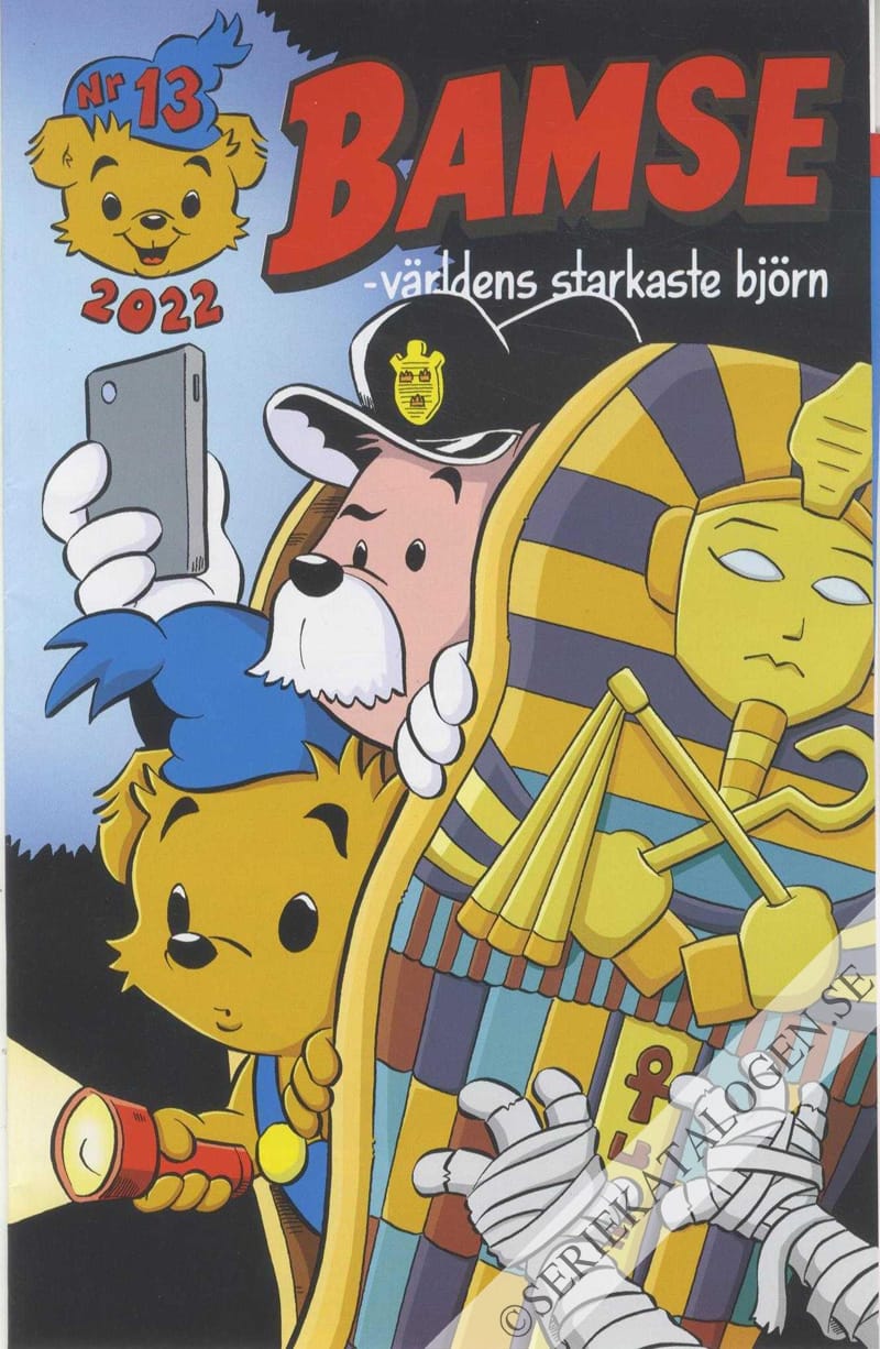 Framsida på Bamse #13 (2022)