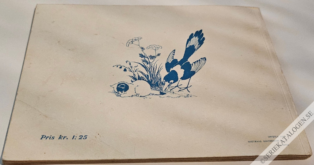 Baksida på Lilleman och lustiga Burr (1941)