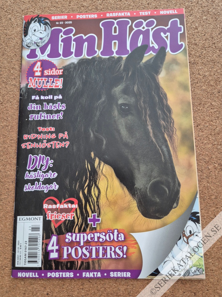 Framsida på Min häst #23 (2025)