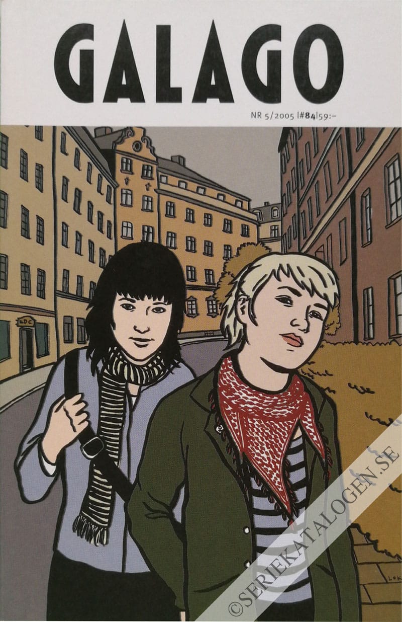 Framsida på Galago #5 (2005)