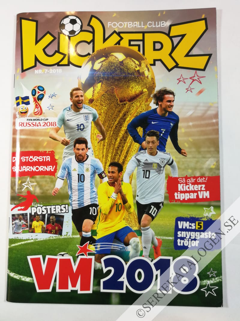 Framsida på Kickerz Football Club #7 (2018)