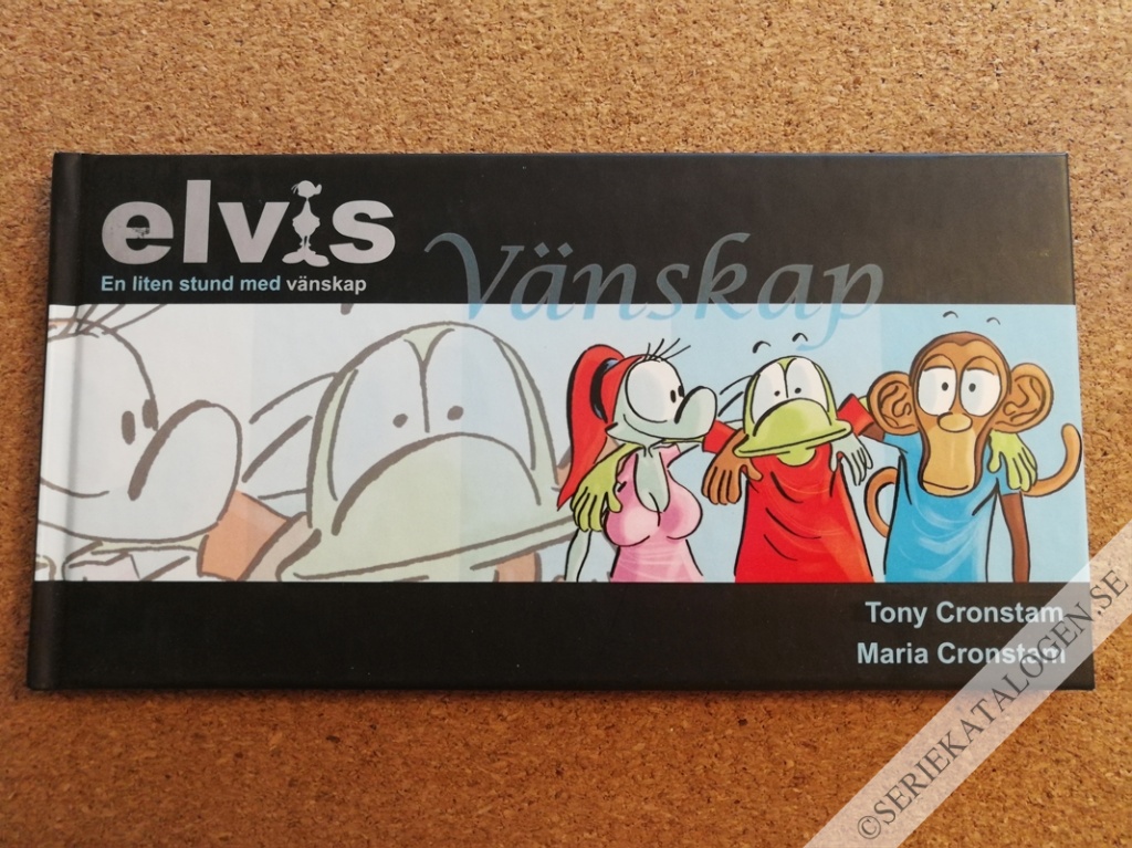 Framsida på Elvis En liten stund med vänskap (2010)